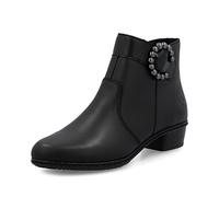 Rieker Black Rieker Zip Boots for Ladies | Colour: Black Black 37