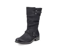 Rieker Black Zip Boots for Ladies | Rieker 98860-00 Colour: Black, Size: EU 38 / UK 5