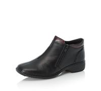 Rieker Black Zip Boots for Ladies | Rieker Colour: Black, Size: EU 39 / UK 6 Black 39