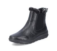 Rieker Black Zip Boots for Ladies | Rieker Colour: Black, Size: EU 40 / UK 6.5