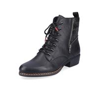 Rieker Black Zip Boots for Ladies | Rieker Y0800-00 Size: EU 38 / UK 5, Colour: Black