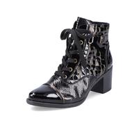 Rieker Black Zip Boots for Ladies | Rieker Y2032-00 Size: EU 42 / UK 8, Colour: Black