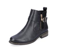 Rieker Black Zip Boots for Ladies | Rieker Z4959-00 Size: EU 42 / UK 8, Colour: Black