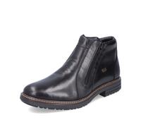Rieker 33160-00 Mens Double Zip Boots Black - UK 6.5 / EU 40