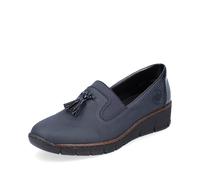 Rieker Blue Elasticated Shoes for Ladies | Rieker Colour: Blue Blue 38