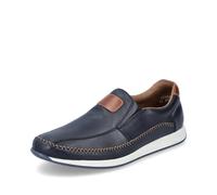 Rieker Blue Elasticated Shoes for Men | Rieker 11962-14 Colour: Blue, Size: EU 47 / UK 12