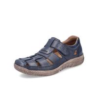 Rieker Blue Hook & Loop Shoes for Men | Rieker 03578-14 Size: EU 45 / UK 10.5, Colour: Blue