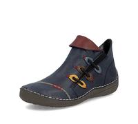Rieker Blue Rieker Zip Boots for Ladies | 72581-14 Size: EU 37 / UK 4, Colour: Blue