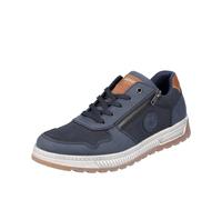 Rieker Blue Zip Shoes for Men | Rieker 37029-14 Size: EU 46 / UK 11, Colour: Blue