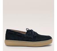 Rieker Boat Suede Shoe BROWN SIZE 3 1/2