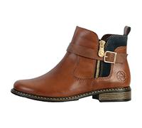 Rieker Z4959-22 Womens Leather Boots - Chestnut - UK 8 / EU 42