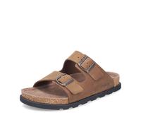 Rieker Brown Buckle Sandals for Men | Rieker 21190-26 Colour: Dark Brown, Size: EU 42 / UK 8