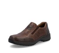 Rieker Brown Elasticated Shoes for Men | Rieker Colour: Dark Brown Brown 45