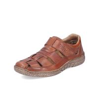 Rieker Brown Hook & Loop Shoes for Men | Rieker 03578-24 Size: EU 43 / UK 9, Colour: Brown