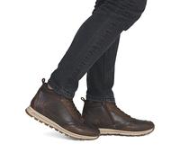 Rieker Brown Rieker Zip Boots for Men | Colour: Brown Brown 41