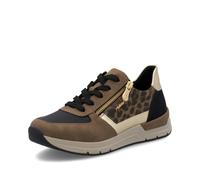 Rieker Brown Rieker Zip Shoes for Ladies | 58902-24 Size: EU 41 / UK 7.5, Colour: Brown