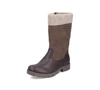 Rieker Brown Zip Boots for Ladies | Rieker 78585-25 Colour: Brown, Size: EU 43 / UK 9