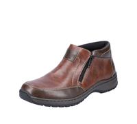 Rieker Brown Zip Boots for Men | Rieker 03352-24 Colour: Brown, Size: EU 45 / UK 10.5
