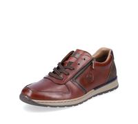 Rieker Brown Zip Shoes for Men | Rieker B2112-25 Size: EU 40 / UK 6.5, Colour: Brown