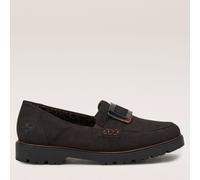 Rieker Buckle Loafer BLACK SIZE 3 1/2