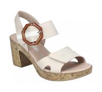 Rieker 66876-60 Womens Sandals - Beige - UK 6.5 / EU 40
