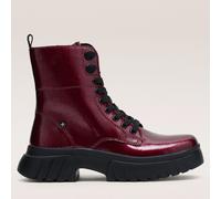 Rieker Chunky Lace-Up Boot BLACK SIZE 5