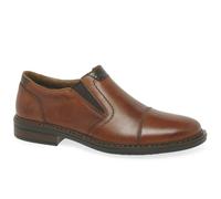 Rieker Colorado Mens Slip On Shoes - UK 11, Brown