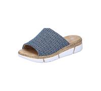 Rieker Women's V2377 Mules, Blue, 6.5 UK