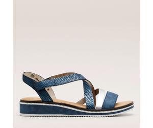 Rieker Cross Over Sandal BLUE SIZE 6 1/2