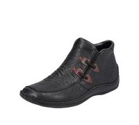 Rieker Cutler Womens Ankle Boots 6 UK Black