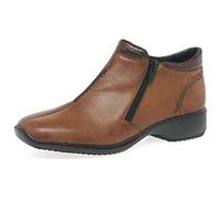 Rieker Damen Kurzstiefel braun, Mid Calf Boot, braun,