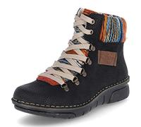 Rieker Damen Stiefel schwarz, Chelsea Boot, schwarz,