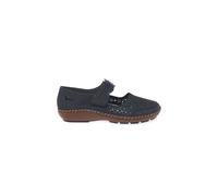 Rieker 'deloris' Mary Jane Shoes In Navy Navy 4