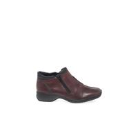 Rieker 'drizzle' Casual Ankle Boots In Burgundy Burgundy 6.5