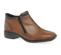 Rieker Drizzle Womens Casual Ankle Boots - EU 36, Tan
