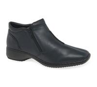 Rieker Drizzle Womens Casual Ankle Boots - EU 37, Navy