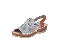 Rieker Elasticated Heel Strap Sandals Denim Blue