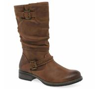 Rieker Estella Womens Calf Length Slouch Boots