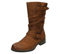 Rieker 98860-22 Womens Calf Length Boots - Nut Brown - UK 4 / EU 37