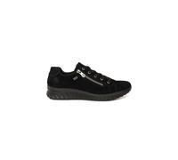 Rieker Etta Womens Waterproof Shoes 3.5 UK Black Suede