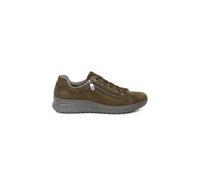 Rieker Etta Womens Waterproof Shoes 3.5 UK Khaki Suede