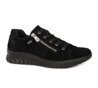 Rieker Etta Womens Waterproof Shoes 3.5 UK Black Suede
