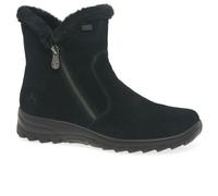 Rieker Women Boots L7162, Ladies Winter Boots,Water Repellent,riekerTEX,Winter Boots,Fur Boots,Lined,Warm,Black (Schwarz / 00),40 EU / 6.5 UK