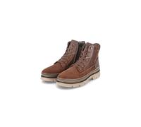 Rieker Evolution Men's Winter Boots / Lace-Up Boots Brown Leather Synthetic Mix - Waterproof, Breathable, Insulating, brown, 9 UK