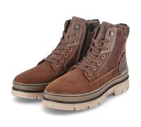 Rieker Evolution Men's Winter Boots / Lace-Up Boots Brown Leather Synthetic Mix - Waterproof, Breathable, Insulating, brown, 9 UK