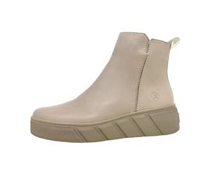 Rieker Evolution W0562-62 Beige Leather Ladies Ankle Boot