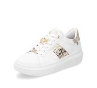 Rieker Evolution W1202 Ladies Lace-up 6 White Combi