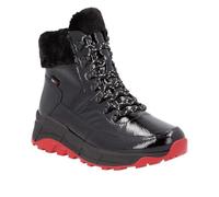 Rieker Evolution Womens W0063-00 Rock Water Resistant Lace-Up Ankle Boots (Black 01, UK Footwear Size System, Adult, Women, Numeric, Medium, 6)