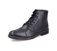 Rieker F4546-00 Lace-Up Boots Smooth Leather Men in Black, Black 00, 45 EU