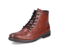 Rieker F4546-00 Lace-Up Boots Smooth Leather Men in Black, Brown 24, 9 UK